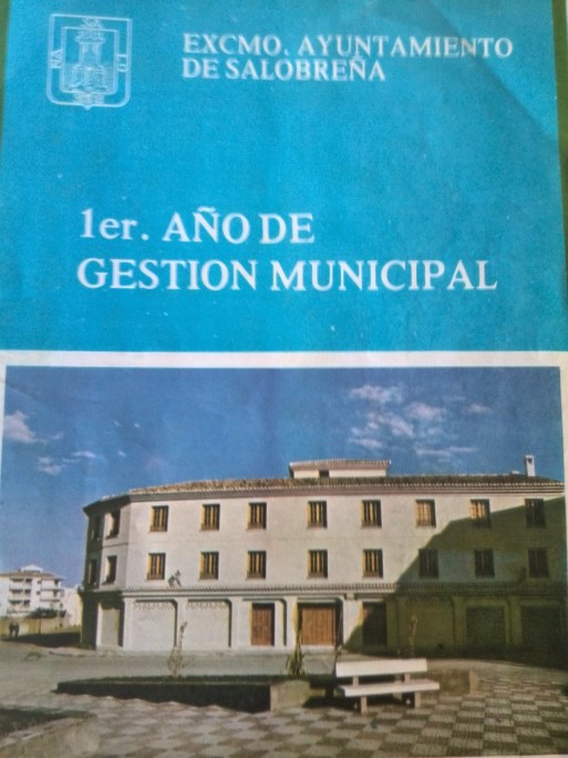 Libro: Primer año de gestión Municipal 1983.1984